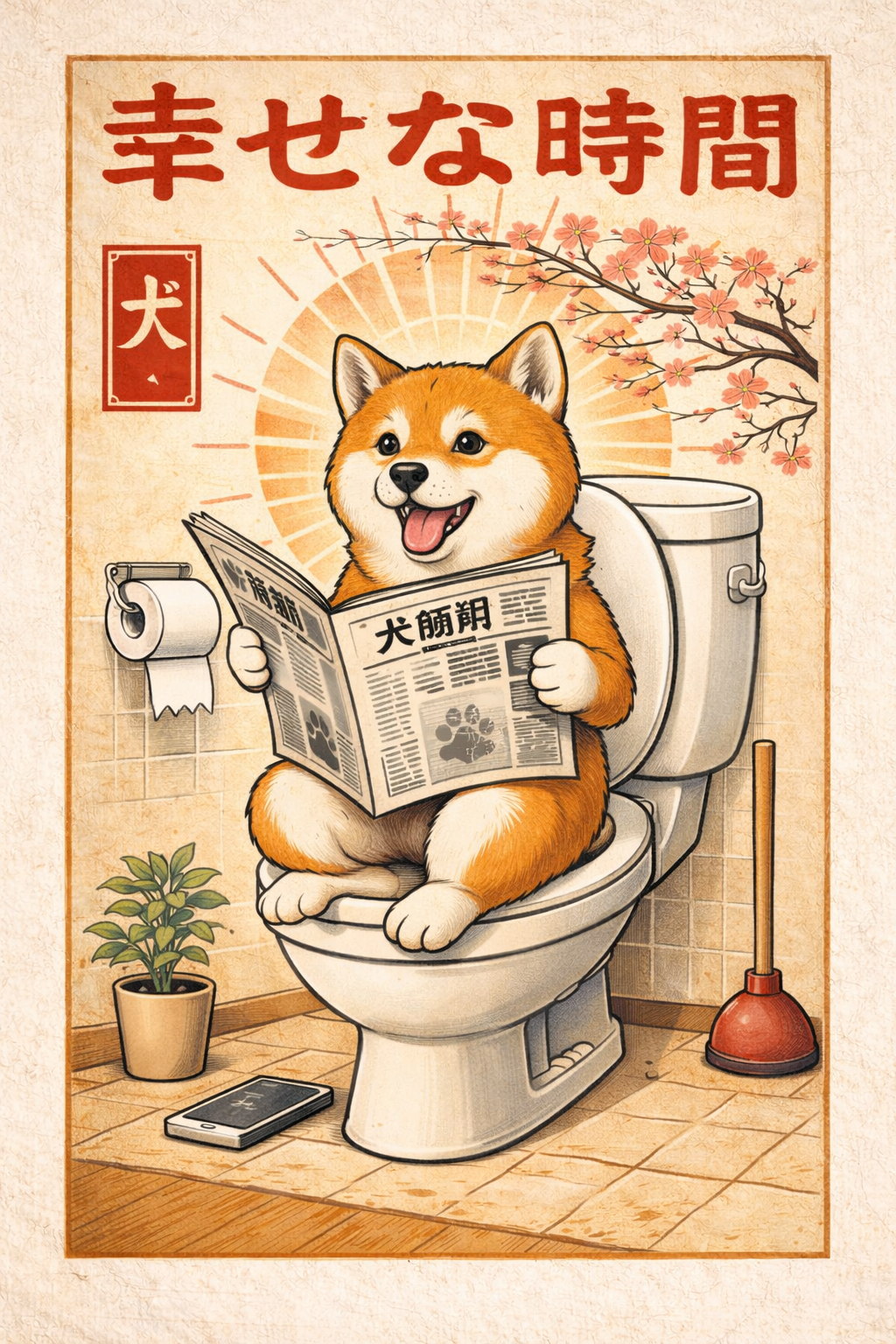 Some Quality 'Me Time' For Shiba Inu PDF Download