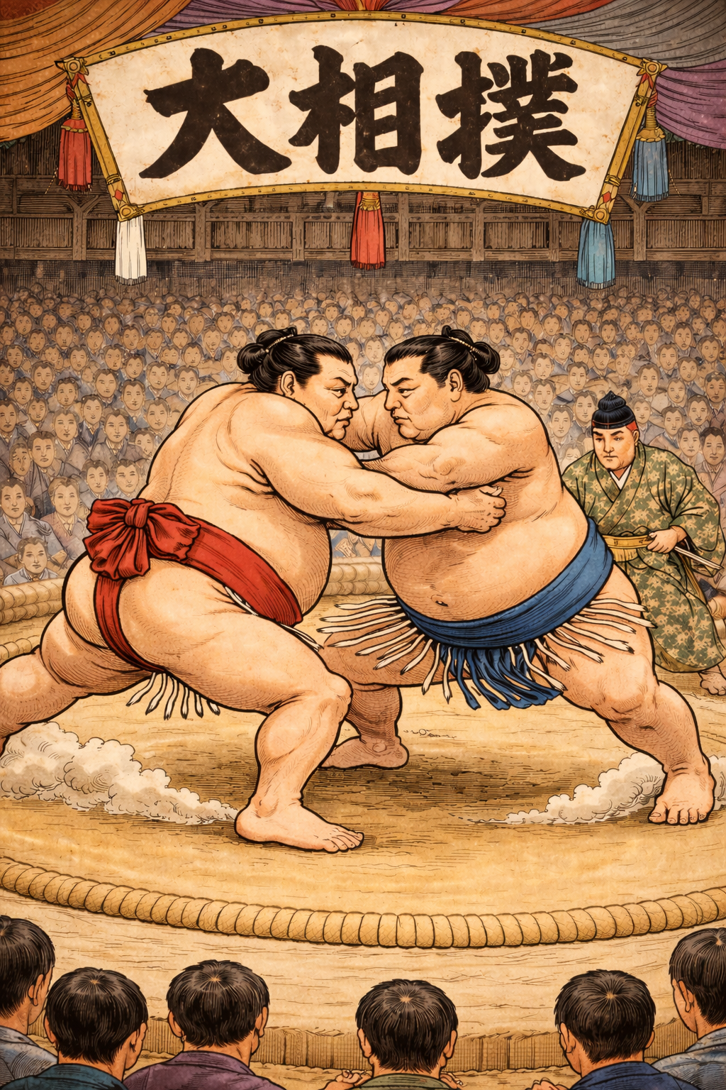 Grand Sumo Competition Poster